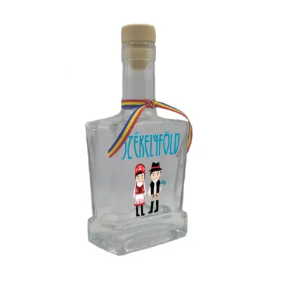 Szekelyfold, tinutul secuiesc, sticla cu mesaj plata, 250 ml, model divgs179 20